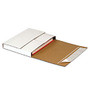 Office Wagon; Self-Seal Corrugated Bookfolds, 12 1/8 inch; x 9 1/8 inch; x 2 inch;, White, Pack Of 25