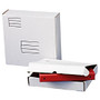 Quality Park 1 inch; Ring Binder Mailer - Corrugated - 10.50 inch; Width x 12 inch; Length - 2.13 inch; Gusset - 1Each - White