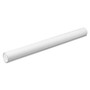 Quality Park Mailer Storage Tube - 18 inch; Length - 2 inch; Diameter - Removable End Caps - Fiberboard, Kraft - 25 / Carton - White