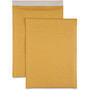 Sparco Size 4 Bubble Cushioned Mailers - Bubble - #4 - 9.50 inch; Width x 14.20 inch; Length - Self-sealing - Kraft - 100 / Carton - Kraft