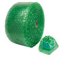Office Wagon; Brand Bubble Roll, 1/2 inch; Thick, 30% Recycled, Green, 12 inch; x 125'