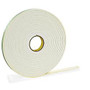 3M; 4466 Double Sided Foam Tape, 1 inch; x 5 Yd., White, 1/16 inch;