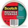 Scotch Premium Thickness Moving & Storage Packaging Tape - 1.18 inch; Width x 60 yd Length - 3 inch; Core - Acrylic - Acrylic Backing - Durable - 1 / Roll - Clear