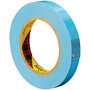 Scotch; 8896 Strapping Tape, 3 inch; Core, 0.75 inch; x 60 Yd., Blue, Case Of 12