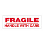 Tape Logic; Pre-Printed Carton Sealing Tape,  inch;Fragile Handle With Care inch;, 2 inch; x 110 Yd., Red/White, Case Of 36