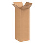 B O X Packaging Corrugated Shipping Boxes, 8 inch; x 8 inch; x 20 inch;, Brown, Pack Of 25