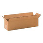 Office Wagon Brand Long Corrugated Boxes 20 inch; x 8 inch; x 6 inch;, Bundle of 25