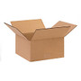 Office Wagon; Brand Corrugated Cartons, 10 inch; x 10 inch; x 5 inch;, Kraft, Pack Of 25