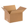 Office Wagon; Brand Corrugated Cartons, 12 inch; x 10 inch; x 7 inch;, Kraft, Pack Of 25