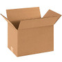 Office Wagon; Brand Corrugated Cartons, 12 inch; x 8 inch; x 8 inch;, Kraft, Pack Of 25