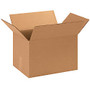 Office Wagon; Brand Corrugated Cartons, 13 3/4 inch; x 10 1/4 inch; x 9 1/8 inch;, Kraft, Pack Of 25