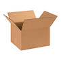 Office Wagon; Brand Corrugated Cartons, 13 inch; x 11 inch; x 8 inch;, Kraft, Pack Of 25
