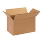 Office Wagon; Brand Corrugated Cartons, 13 inch; x 8 inch; x 8 inch;, Kraft, Pack Of 25