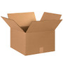 Office Wagon; Brand Corrugated Cartons, 15 inch; x 15 inch; x 10 inch;, Kraft, Pack Of 20