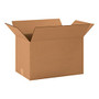 Office Wagon; Brand Corrugated Cartons, 20 inch; x 12 inch; x 12 inch;, Kraft, Pack Of 20