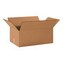 Office Wagon; Brand Corrugated Cartons, 20 inch; x 12 inch; x 8 inch;, Kraft, Pack Of 20