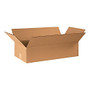 Office Wagon; Brand Corrugated Cartons, 24 inch; x 12 inch; x 6 inch;, Kraft, Pack Of 20
