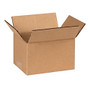 Office Wagon; Brand Corrugated Cartons, 7 inch; x 5 inch; x 4 inch;, Kraft, Pack Of 25