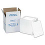 Office Wagon; Brand Insulated Corrugated Cartons, 8 inch; x 6 inch; x 9 inch;, Pack Of 8