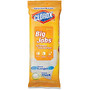 Clorox Big Jobs All-purpose Cleaning Wipes - Wipe - Citrus Scent - 8 inch; Width x 10 inch; Length - 12 / Packet - 1 Each - White