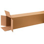 Office Wagon; Brand Tall Boxes, 12 inch; x 12 inch; x 60 inch;, Kraft, Pack Of 10