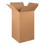 Office Wagon; Brand Tall Boxes, 20 inch; x 20 inch; x 36 inch;, Kraft, Pack Of 10
