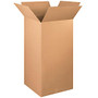 Office Wagon; Brand Tall Boxes, 24 inch; x 24 inch; x 48 inch;, Kraft, Pack Of 10