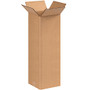 Office Wagon; Brand Tall Boxes, 8 inch; x 8 inch; x 24 inch;, Kraft, Pack Of 25
