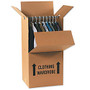 Office Wagon; Brand Wardrobe Moving Boxes, 24 inch; x 20 inch; x 46 inch;, Pack Of 5