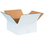 Office Wagon; Brand White Corrugated Cartons, 12 inch; x 12 inch; x 6 inch;, Pack Of 25