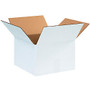 Office Wagon; Brand White Corrugated Cartons, 12 inch; x 12 inch; x 8 inch;, Pack Of 25