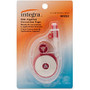 Integra Side-Apply Correction Tape - 0.20 inch; Width x 32.80 ft LengthSmoke Dispenser - Tear Resistant - 1 Each - Smoke