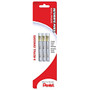 Pentel; Eraser Refills, Pack Of 9