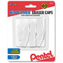 Pentel; Hi-Polymer Erasers, White, Pack Of 10