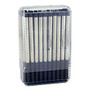 Monteverde; Ballpoint Refills For Sheaffer Ballpoint Pens, Medium Point, 0.7 mm, Black, Pack Of 50