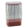 Monteverde; Ballpoint Refills For Sheaffer Ballpoint Pens, Medium Point, 0.7 mm, Brown, Pack Of 50