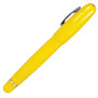 Monteverde; Mega Ink Ball&trade; Limited Edition Pen, Fine Point, 0.7 mm, Yellow Barrel, Black Ink