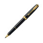 Parker; Sonnet Fine Writing Rollerball Pen, Medium Point, 0.7 mm, Black Barrel, Black Ink
