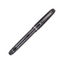 Pilot; Custom 74 Smoke Fountain Pen With 14K Gold Nib, Medium Point, Smoke Gray Barrel, Black Ink