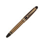 Pilot; Custom 823 Fountain Pen With 14K Gold Nib, Medium Point, Amber Barrel, Black Ink