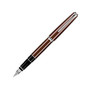 Pilot; Falcon Fountain Pen, 14-Karat Gold Extra Fine Point, Brown Barrel, Black Ink