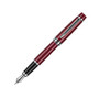 Pilot; Stargazer Fountain Pen With 14K Gold Nib, Medium Point, Ruby Red Barrel, Black Ink
