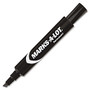 Avery Marks-A-Lot Regular Permanent Marker - Regular Point Type - 4.7625 mm Point Size - Chisel Point Style - Black - Black Plastic Barrel - 1 Dozen