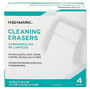Highmark; Multi-Purpose Cleaning Erasers, 0.08 Oz, Pack Of 4