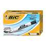 BIC; Dry Erase Bold Marker, Black Ink, Pack of 12
