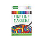 Crayola; Fine Line Markers For Adults, Assorted Classic Colors, Pack Of 12