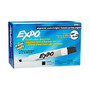 EXPO; Chisel-Tip Dry-Erase Markers, Black, Pack Of 12