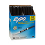EXPO; Low-Odor Dry-Erase Markers, Fine Point, Black, Pack Of 36