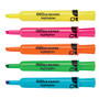 Office Wagon; Brand Chisel-Tip Highlighters, Assorted Colors, Pack Of 5