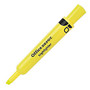 Office Wagon; Brand Chisel-Tip Highlighters, Fluorescent Yellow, Pack Of 24